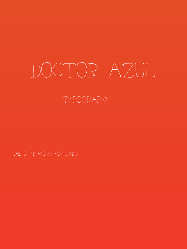 Doctor Azul Poster