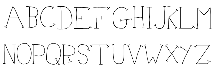 Doctor Azul Font LOWERCASE