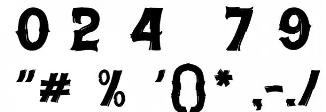 Doctor Drake Font OTHER CHARS