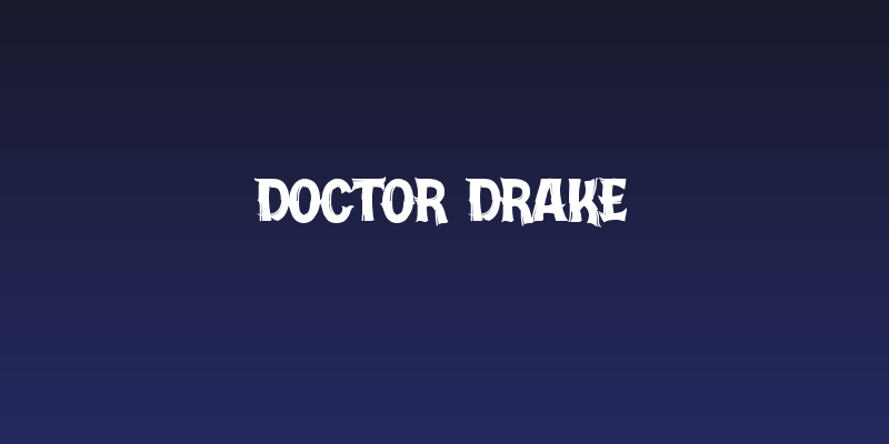 Doctor Drake Social Header