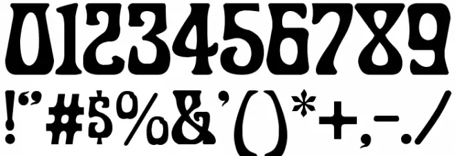 Doctor Fibes DEL Font OTHER CHARS