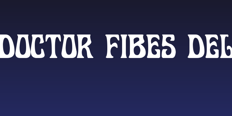 Doctor Fibes DEL Social Header