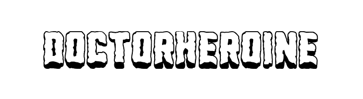 Doctor Heroine  font caratteri gratis