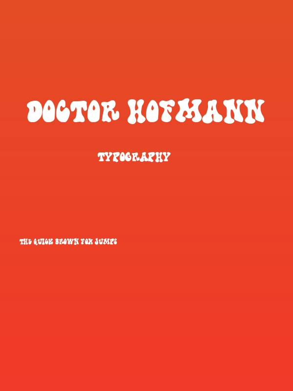 Doctor Hofmann Poster