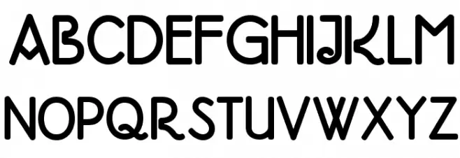 Doctor Jekyll NF Шрифта ВЕРХНИЙ