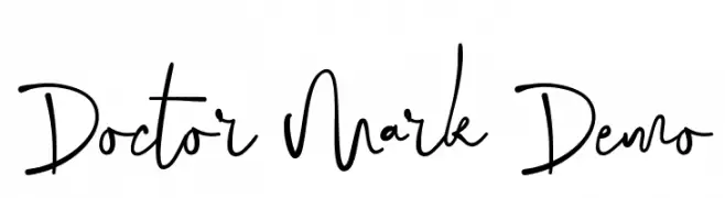Doctor Mark Demo  Frei Schriftart Herunterladen