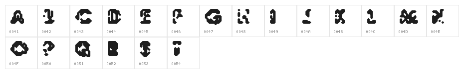 Doctor Morse Character Map