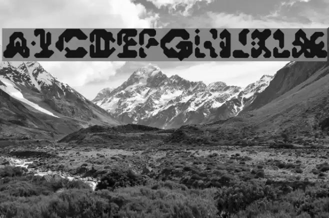 Doctor Morse Font examples