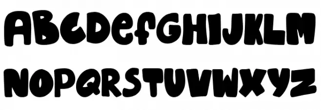 Doctor Potorro Font UPPERCASE