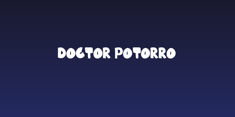 Doctor Potorro Social Header