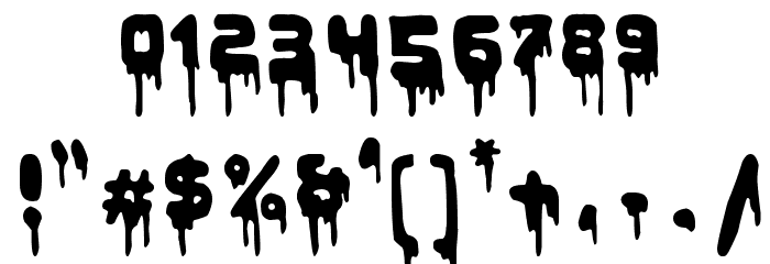 Doctor Satan Font OTHER CHARS