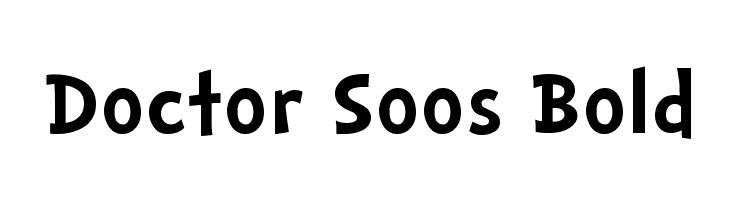 Regular doctor. Doctor-Soos-Bold font. Шрифт врача. Best Doctor ever fonts.