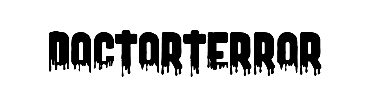 Doctor Terror  Frei Schriftart Herunterladen