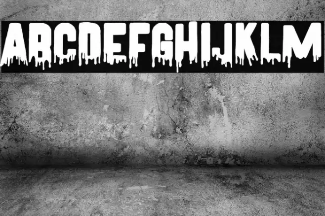 Doctor Terror Font examples