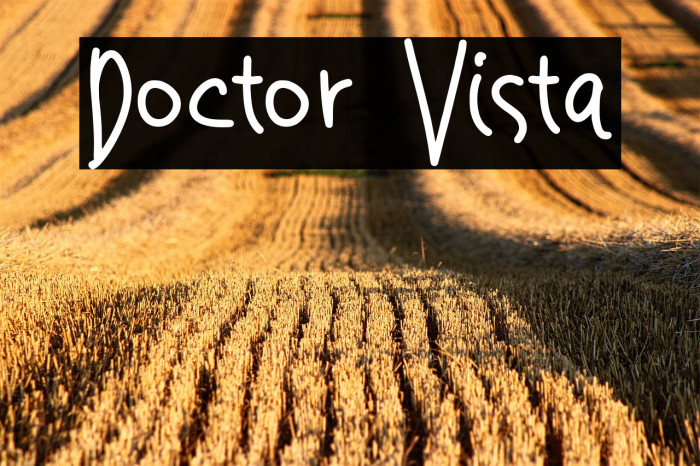 Doctor Vista Example 3