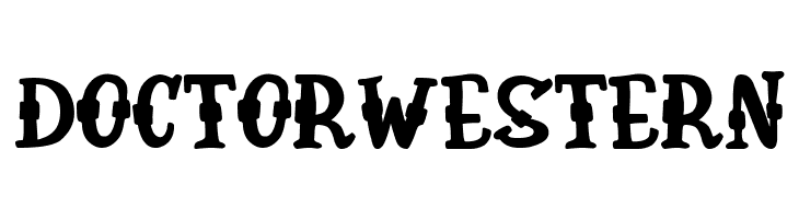 Doctor Western  Скачать бесплатные шрифты