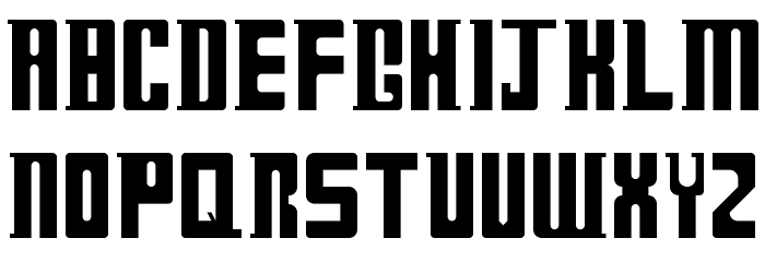 Doctor Who Regular Font LOWERCASE