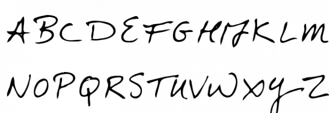 Doctor フォント 大文字