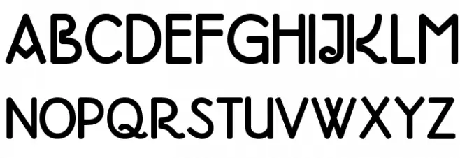 DoctorJekyllNF 字体 大写