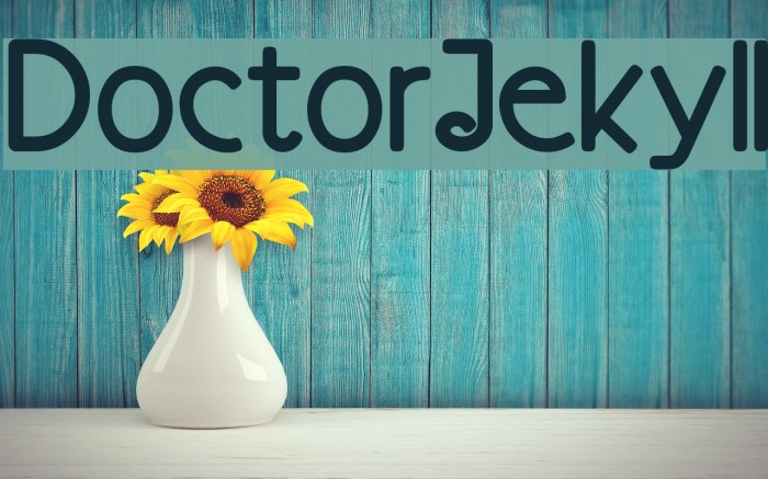 DoctorJekyll Font examples