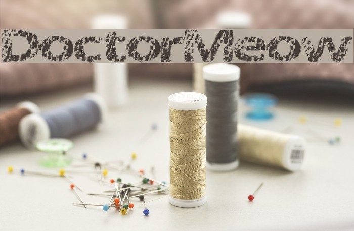 DoctorMeow Font examples