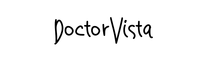 DoctorVista  Frei Schriftart Herunterladen