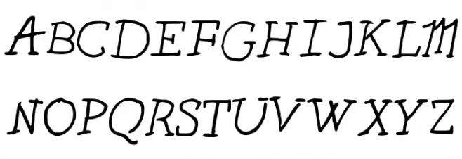 Doctor_Q Font Litere mari