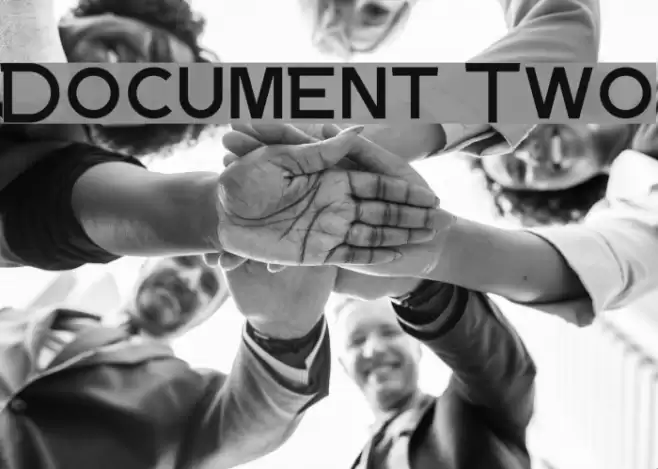 Document Two Fonte examples