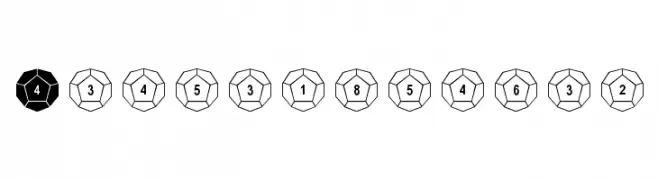 Dodecahedron  baixar fontes gratis