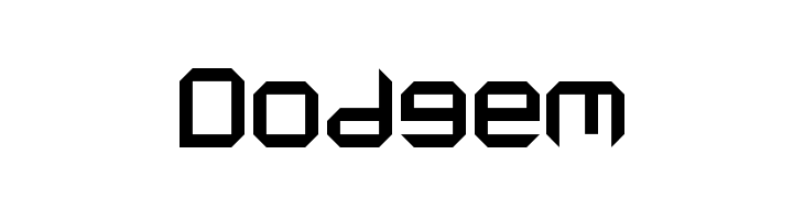 Dodgem  Descarca Fonturi Gratis