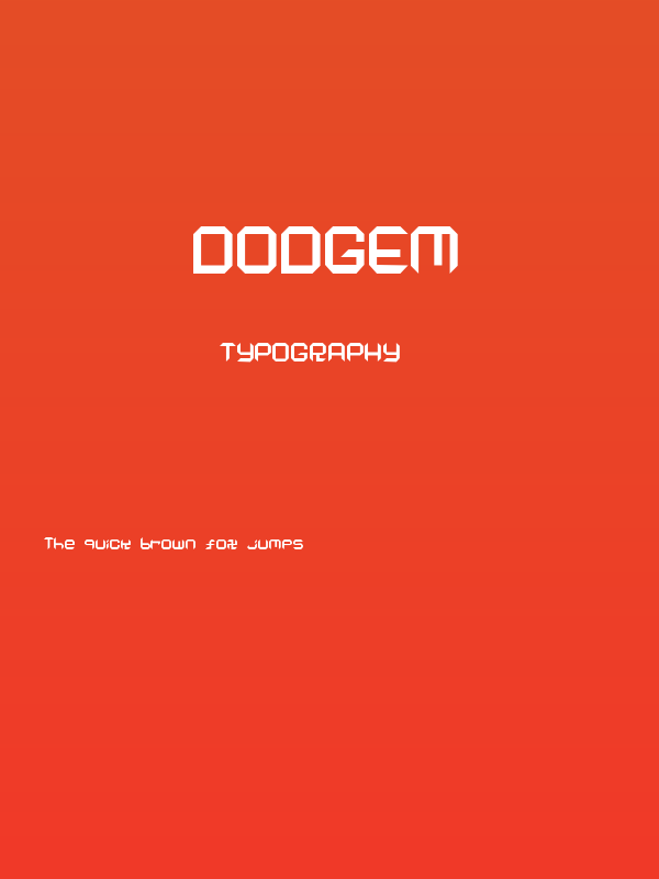 Dodgem Poster