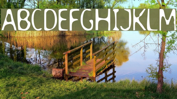 DodgenburnA Font examples