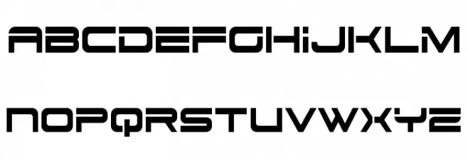 Dodger Condensed Schriftart Groß