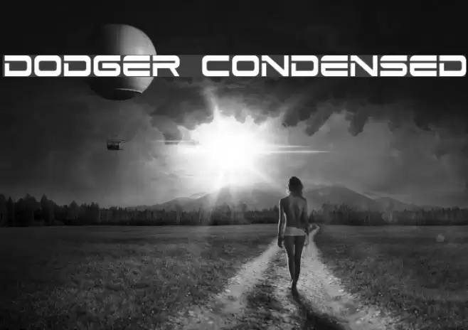 Dodger Condensed Fuentes examples