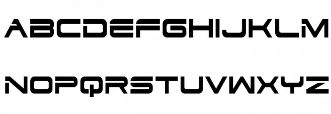Dodger Condensed Font LOWERCASE