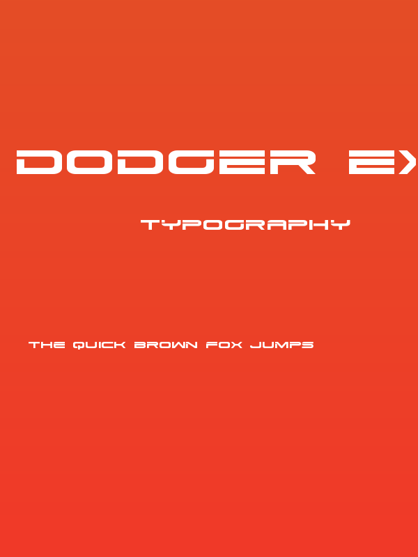 Dodger Expanded Poster