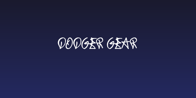 Dodger Gear Social Header