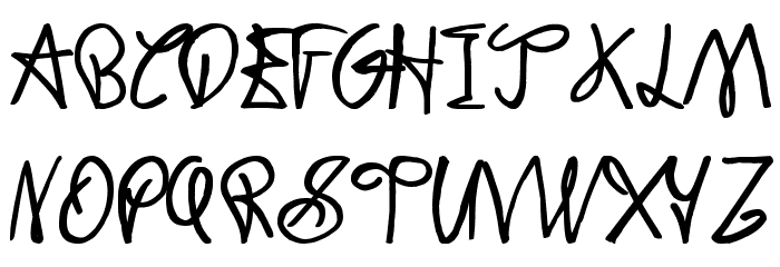 Dodger Gear Font LOWERCASE