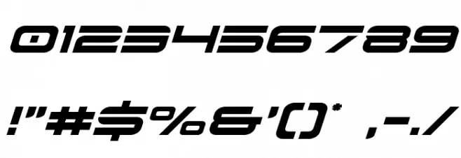 Dodger Italic 字体 其它煤焦