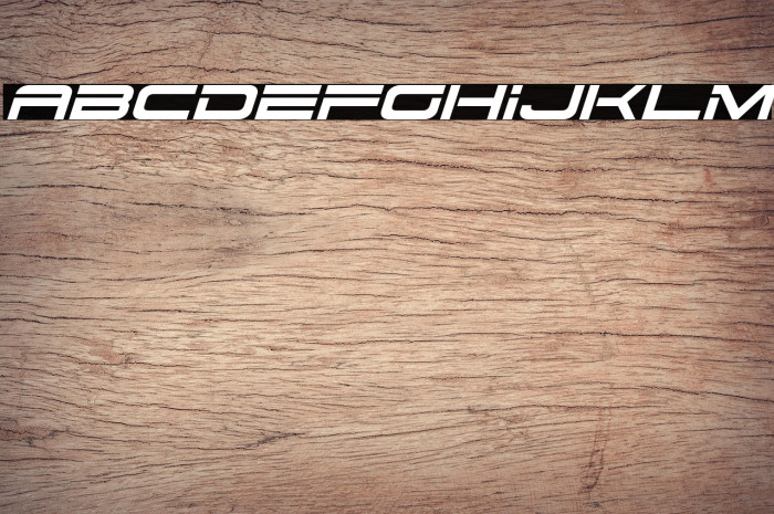 Dodger Italic Example 3