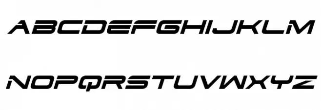 Dodger Italic 字体 小写