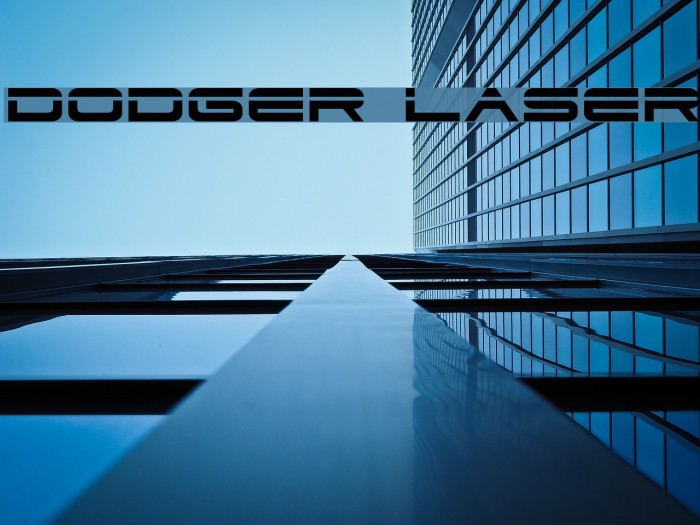 Dodger Laser 字体 examples