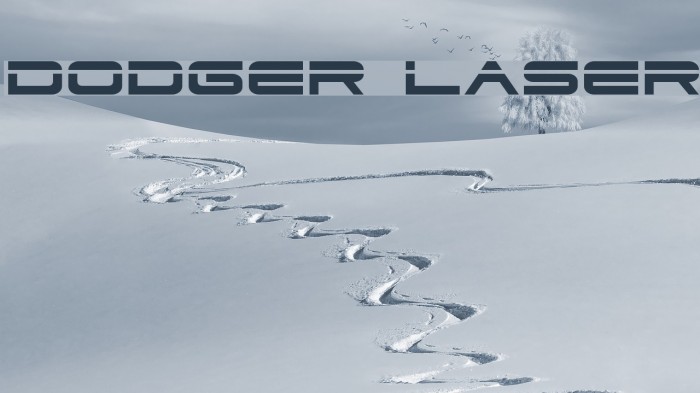 Dodger Laser 字体 examples