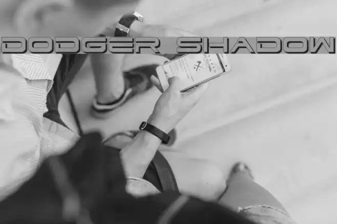 Dodger Shadow 字体 examples