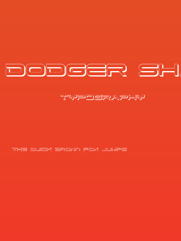 Dodger Shadow Poster