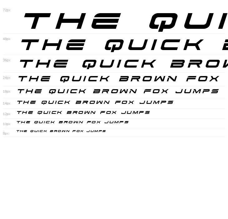 Dodger Title Italic Waterfall