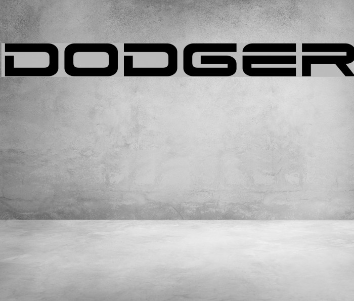 Dodger Font 