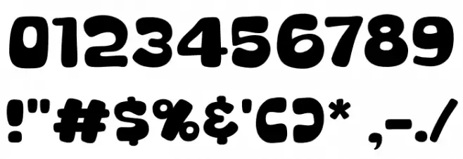 Dodol Sabang Font OTHER CHARS