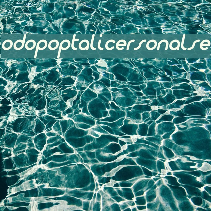 Dodopop-ItalicPersonalUse Font examples