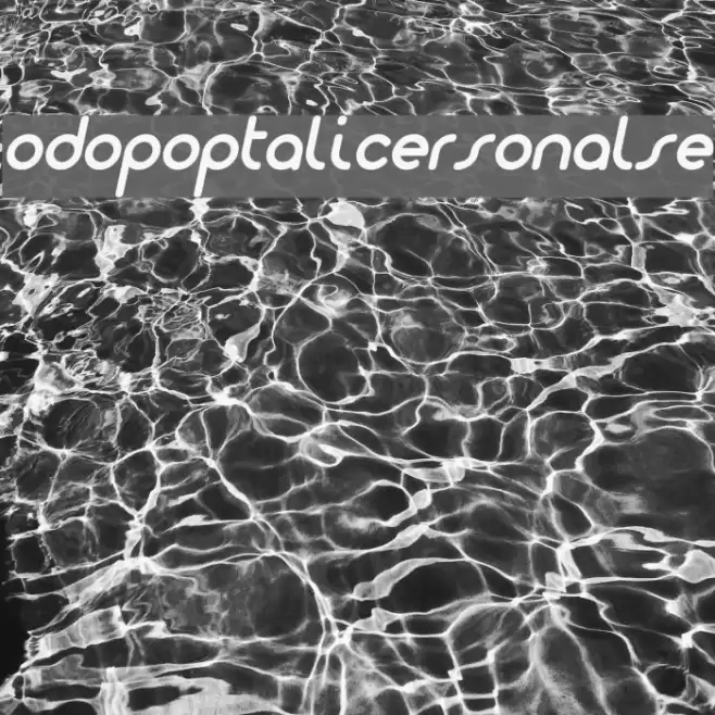 Dodopop-ItalicPersonalUse Font examples